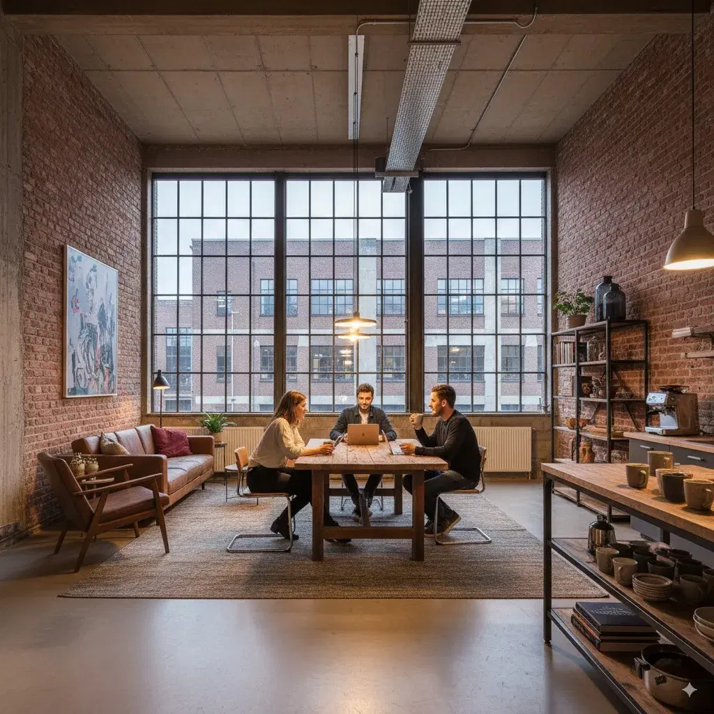 Loft appartement in Strijp-S Eindhoven met industrieel design en creatieve sfeer