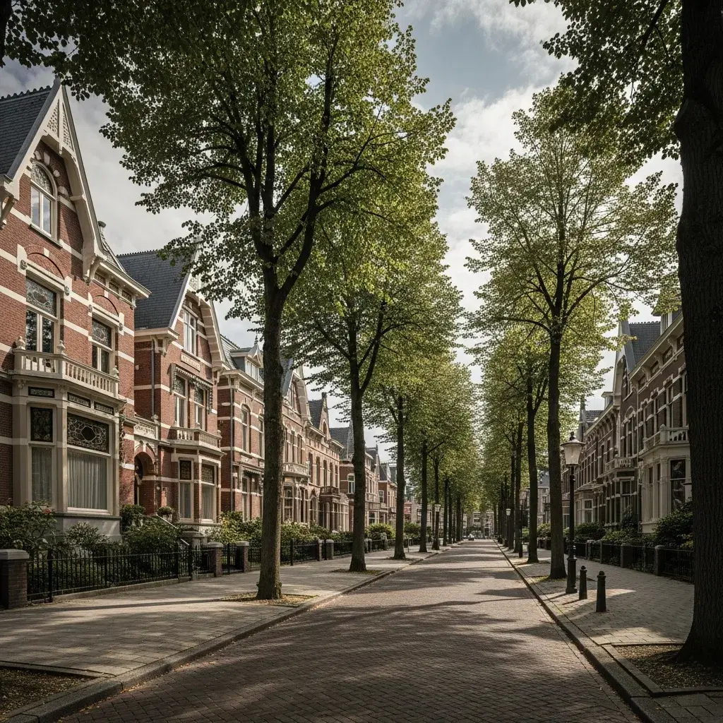 Karakteristieke villa’s en lanen in Het Spiegel en Brediuskwartier in Bussum, populaire wijken om een appartement te huren