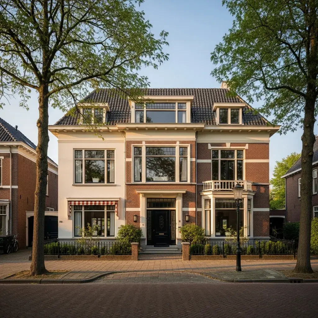 Jaren '30 Dudok architectuur in Hilversum-Zuid voor wie een stijlvol appartement wil huren in Hilversum