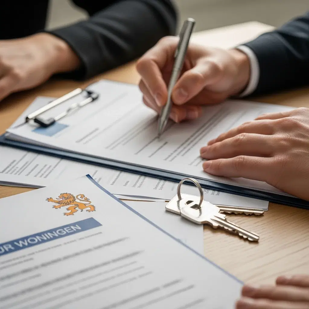 Huurcontract en administratie passend bij huur woningen