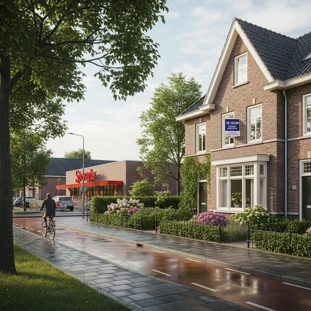 Woonbuurt met dagelijkse voorzieningen voor woning huren particulier